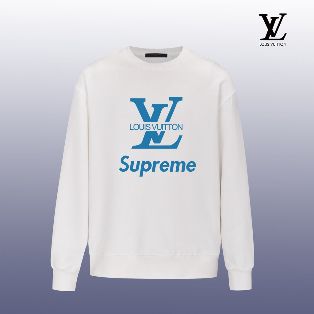 Designer Graphic Print Crewneck Sweatshirt