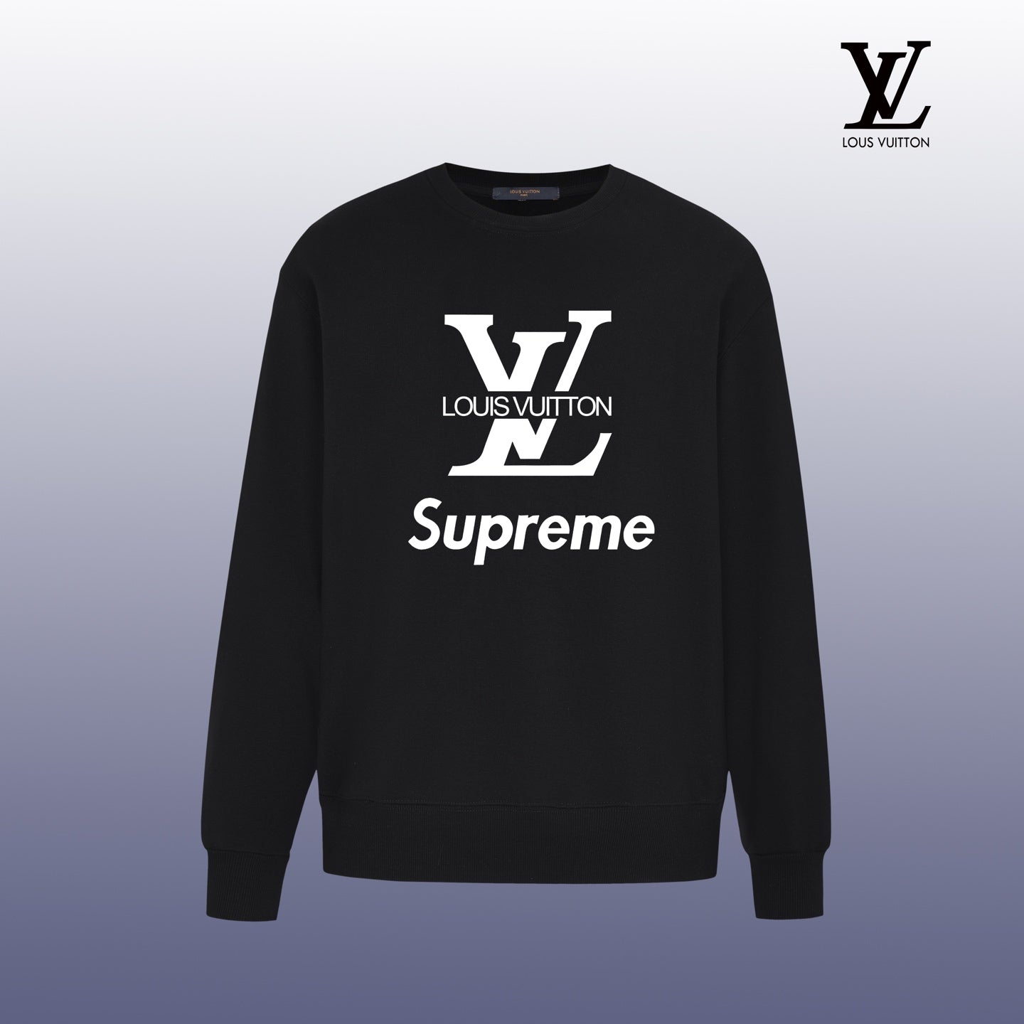 Designer Graphic Print Crewneck Sweatshirt