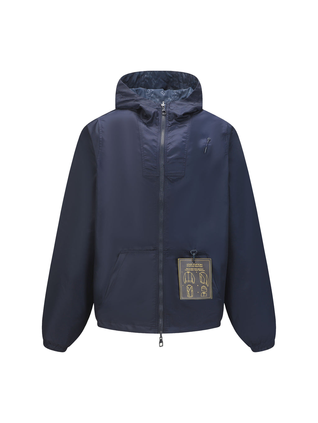 Jacquard Reversible Shell Jacket