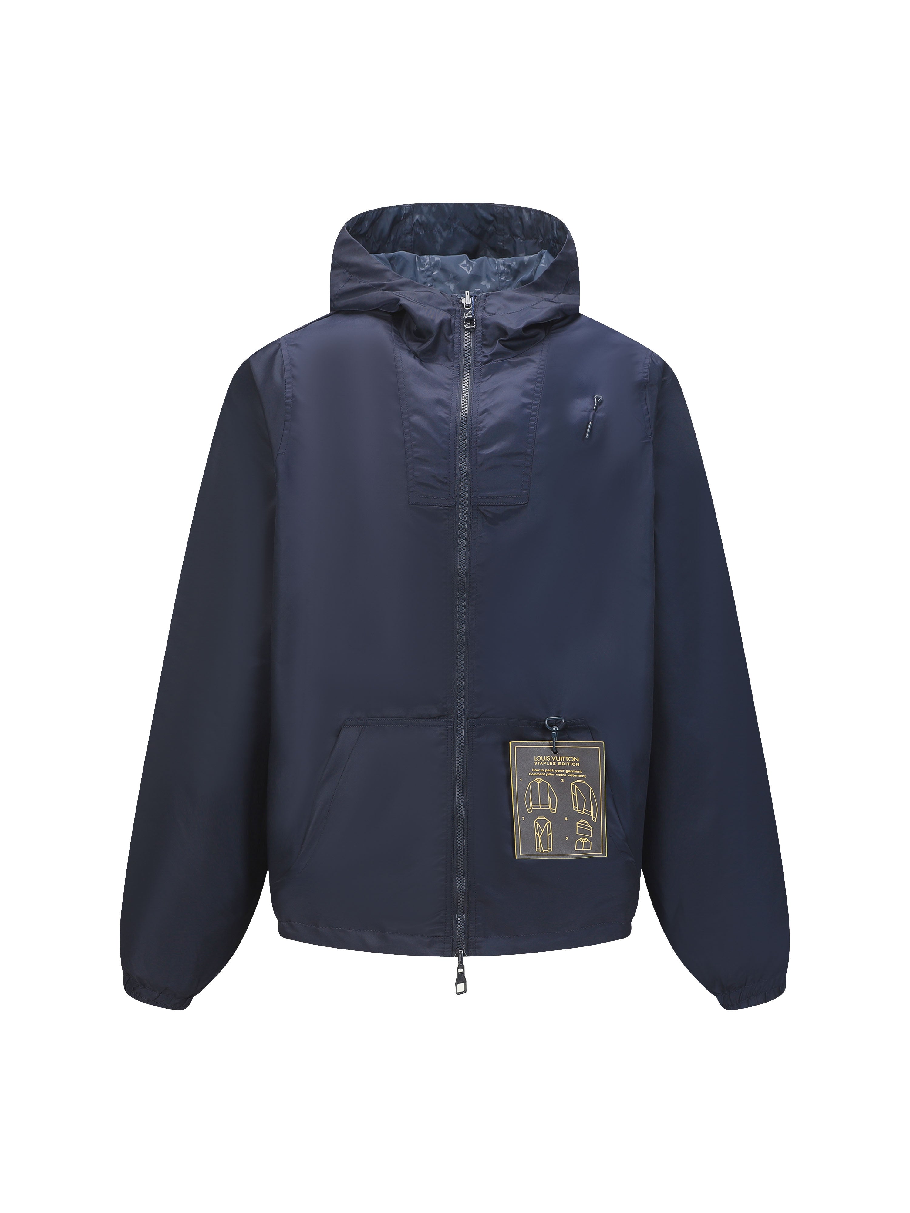 Jacquard Reversible Shell Jacket