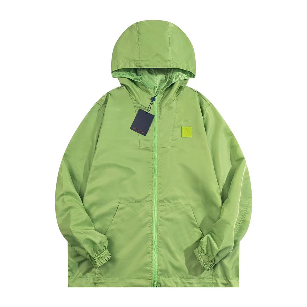 Jacquard Reversible Shell Jacket