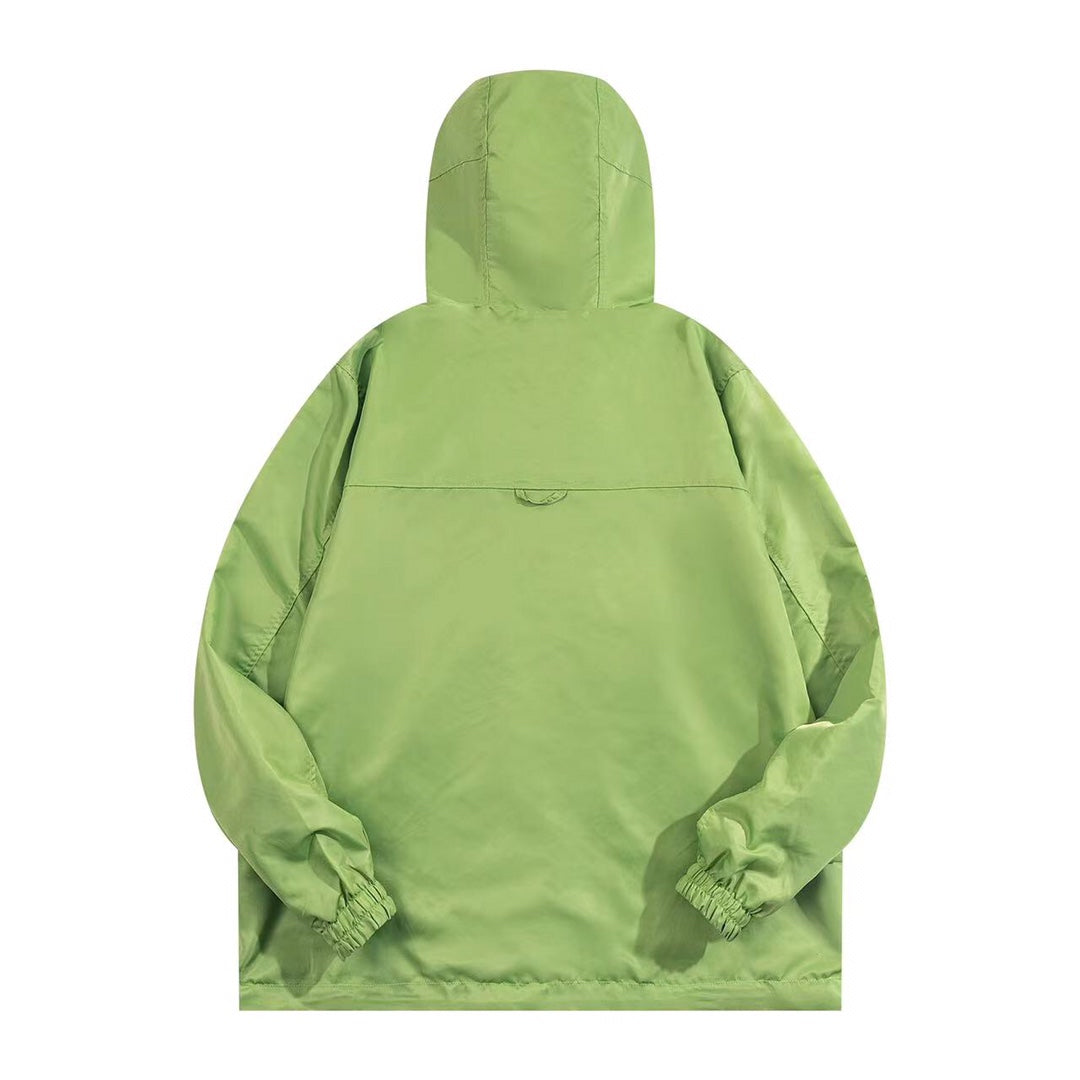 Jacquard Reversible Shell Jacket