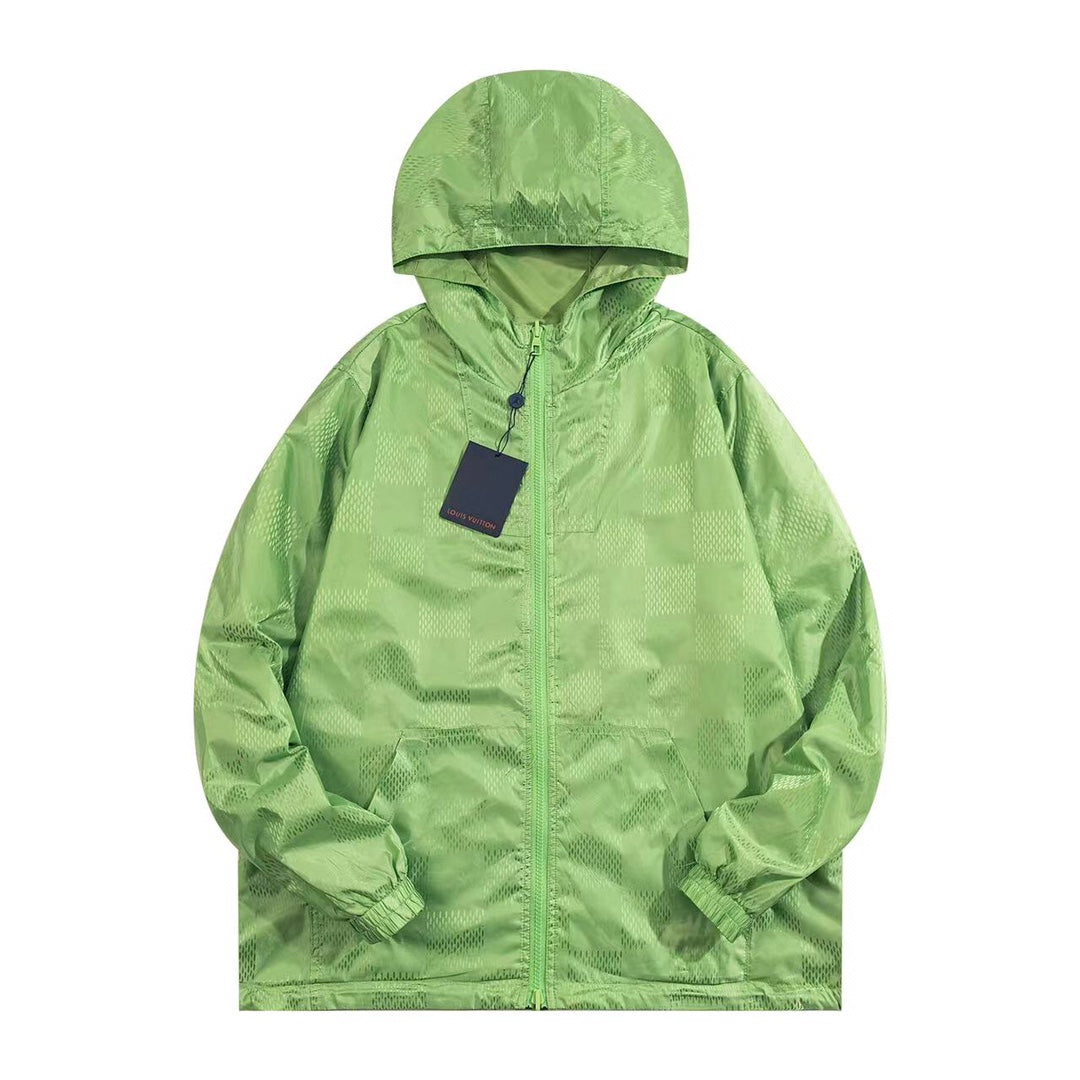 Jacquard Reversible Shell Jacket