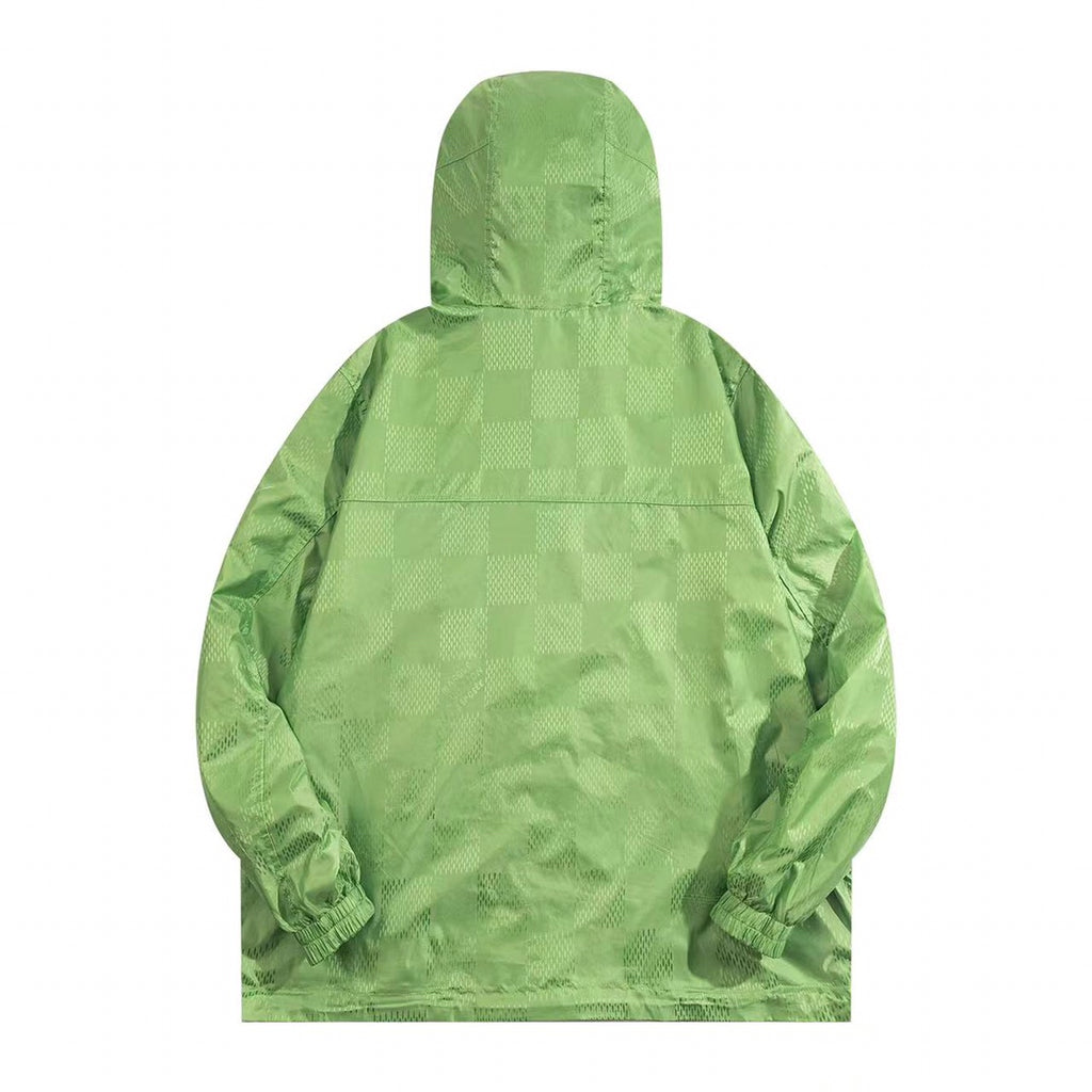 Jacquard Reversible Shell Jacket