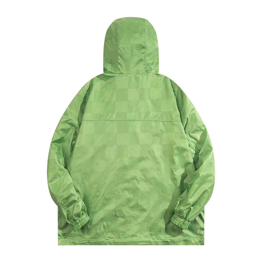 Jacquard Reversible Shell Jacket