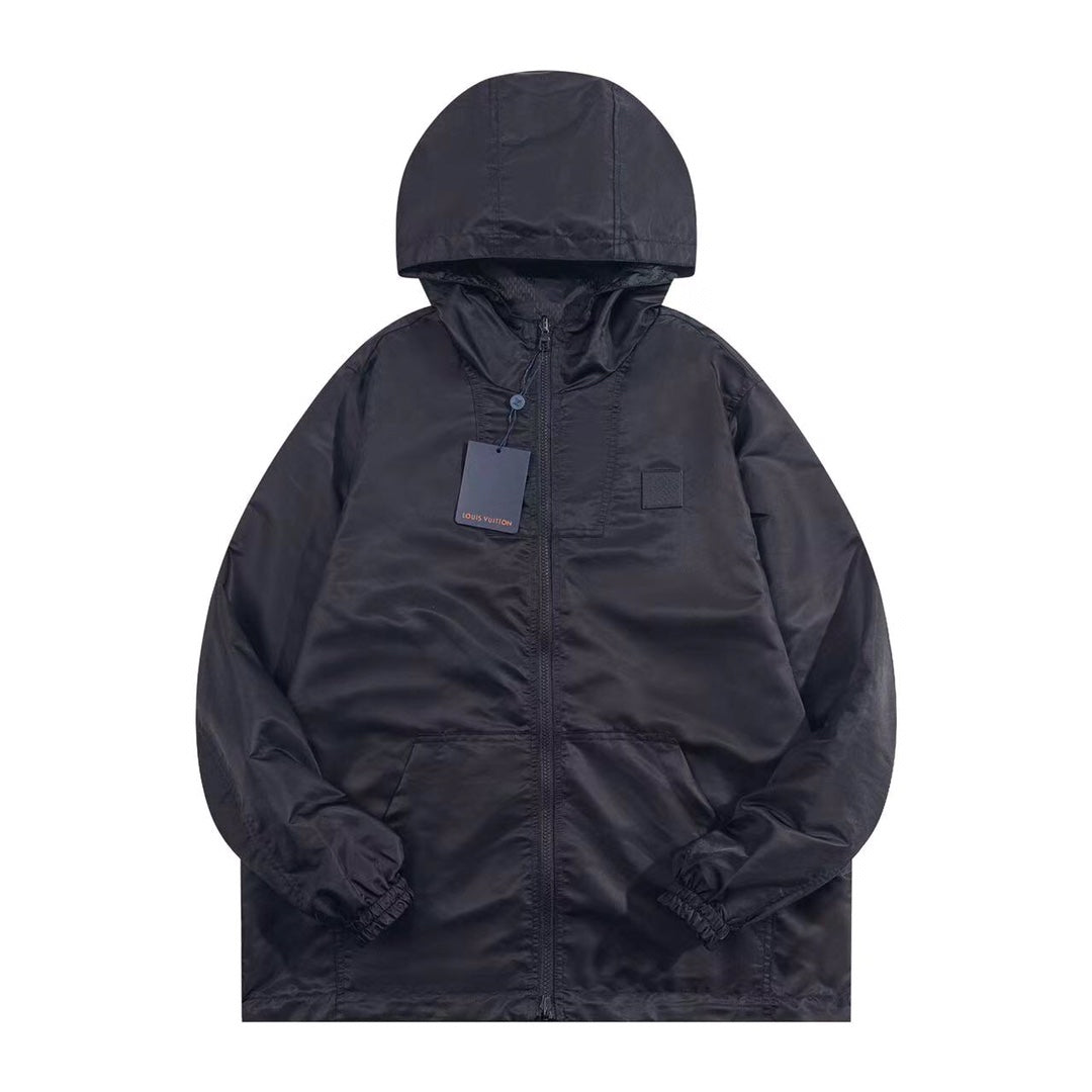 Jacquard Reversible Shell Jacket