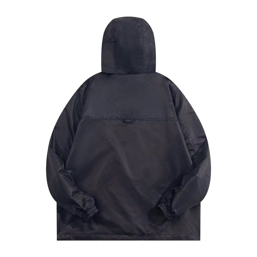 Jacquard Reversible Shell Jacket