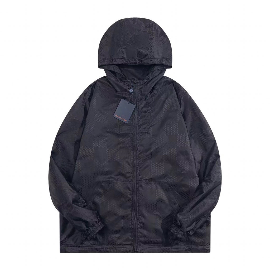 Jacquard Reversible Shell Jacket