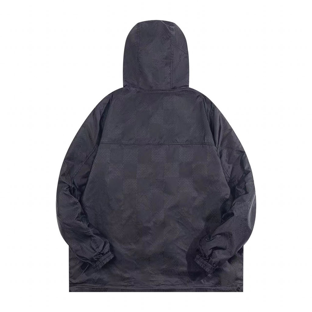 Jacquard Reversible Shell Jacket