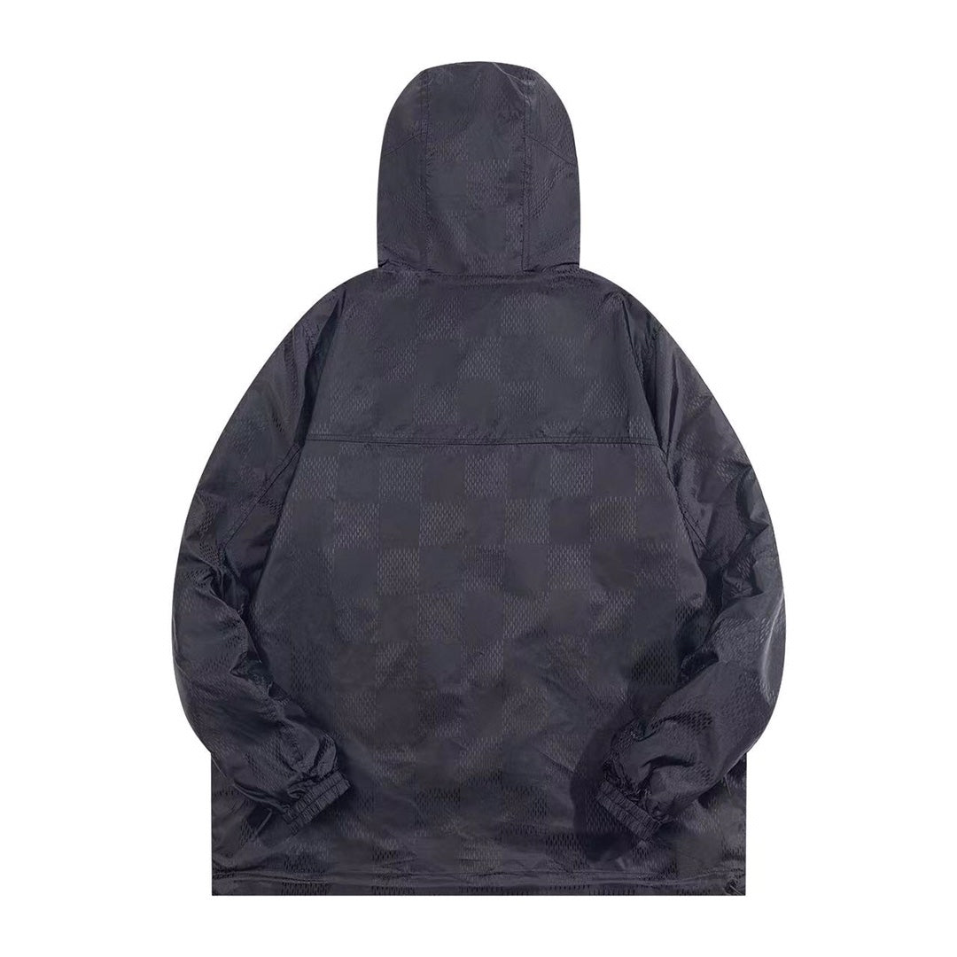 Jacquard Reversible Shell Jacket