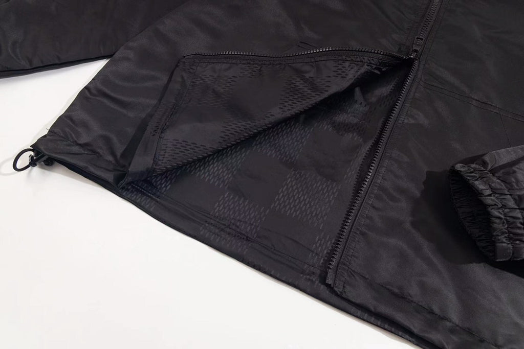 Jacquard Reversible Shell Jacket