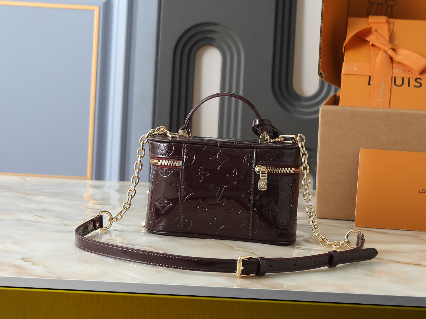 LV Lock Crossbody Bag