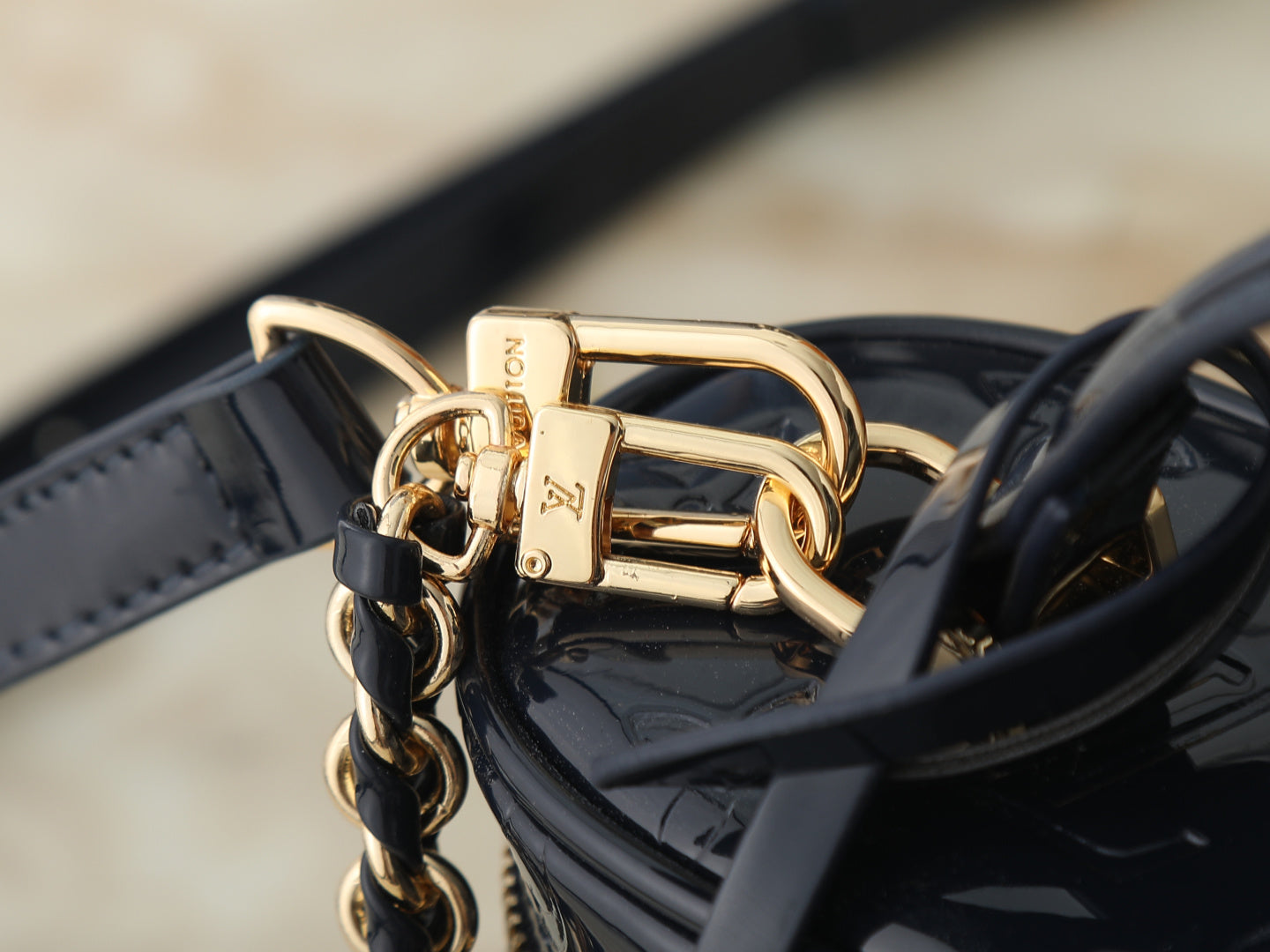 LV Lock Crossbody Bag