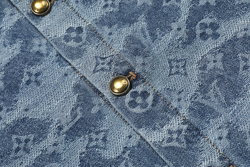 Jacquard Denim Shirt