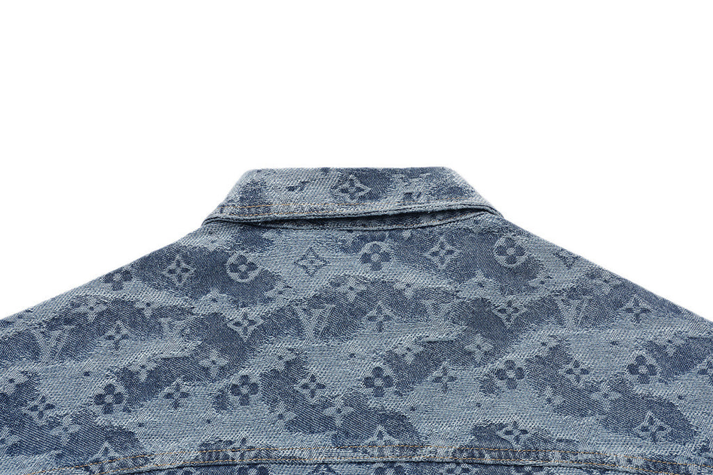 Jacquard Denim Shirt