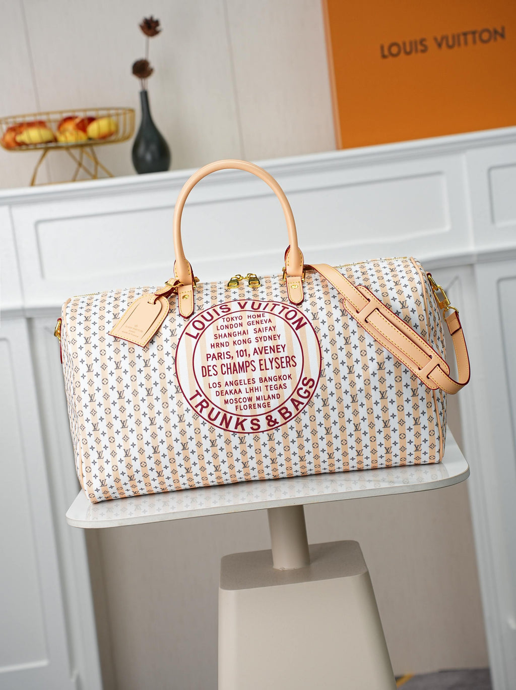 Monogram City Print Duffle Bag