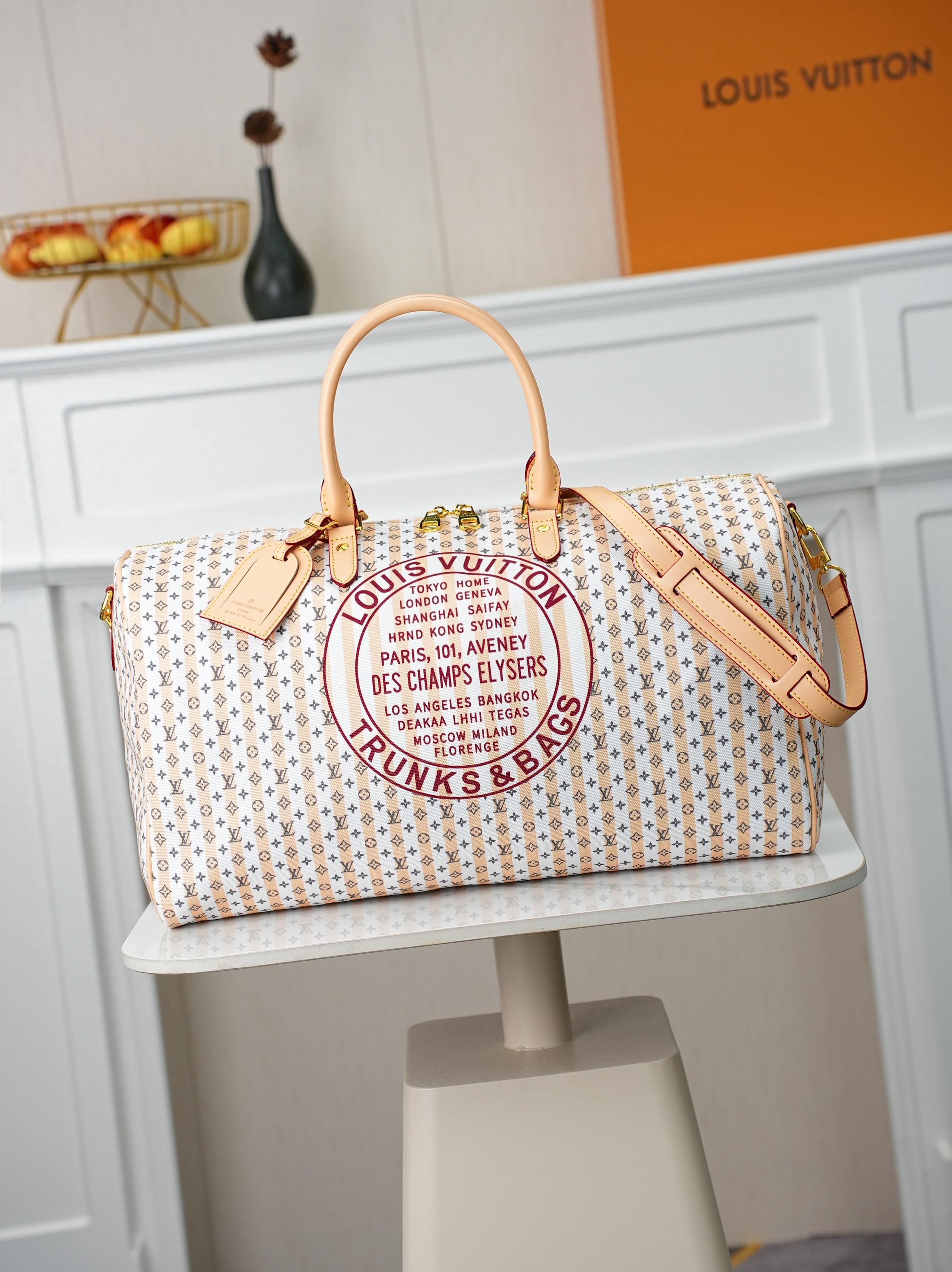 Monogram City Print Duffle Bag