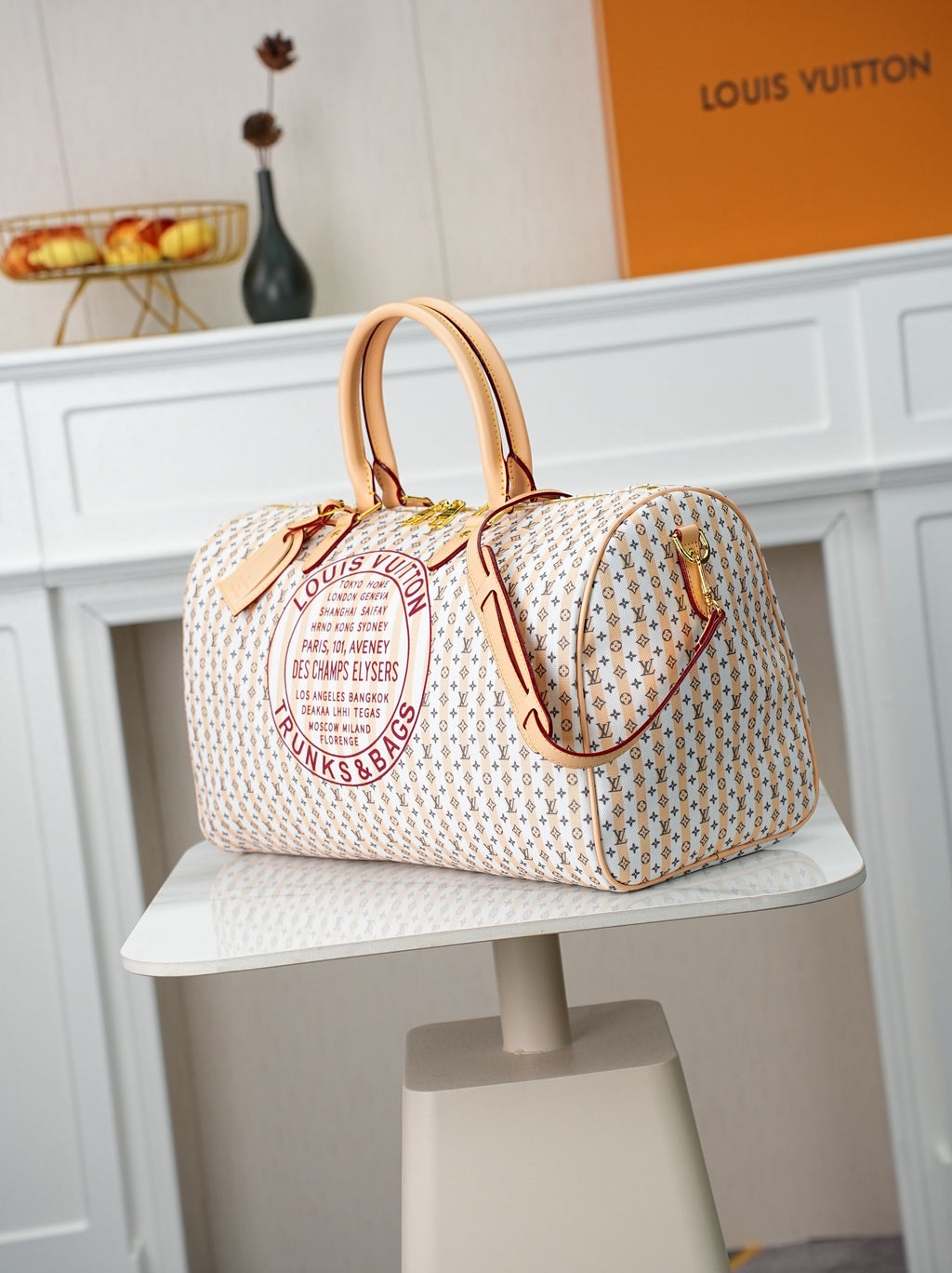 Monogram City Print Duffle Bag