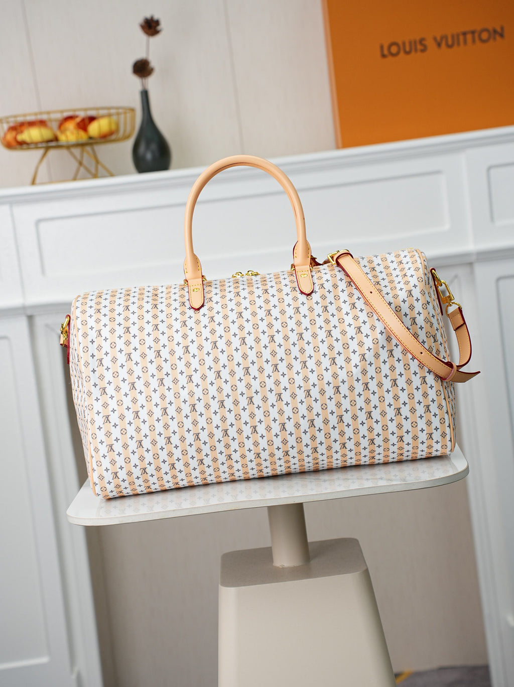 Monogram City Print Duffle Bag