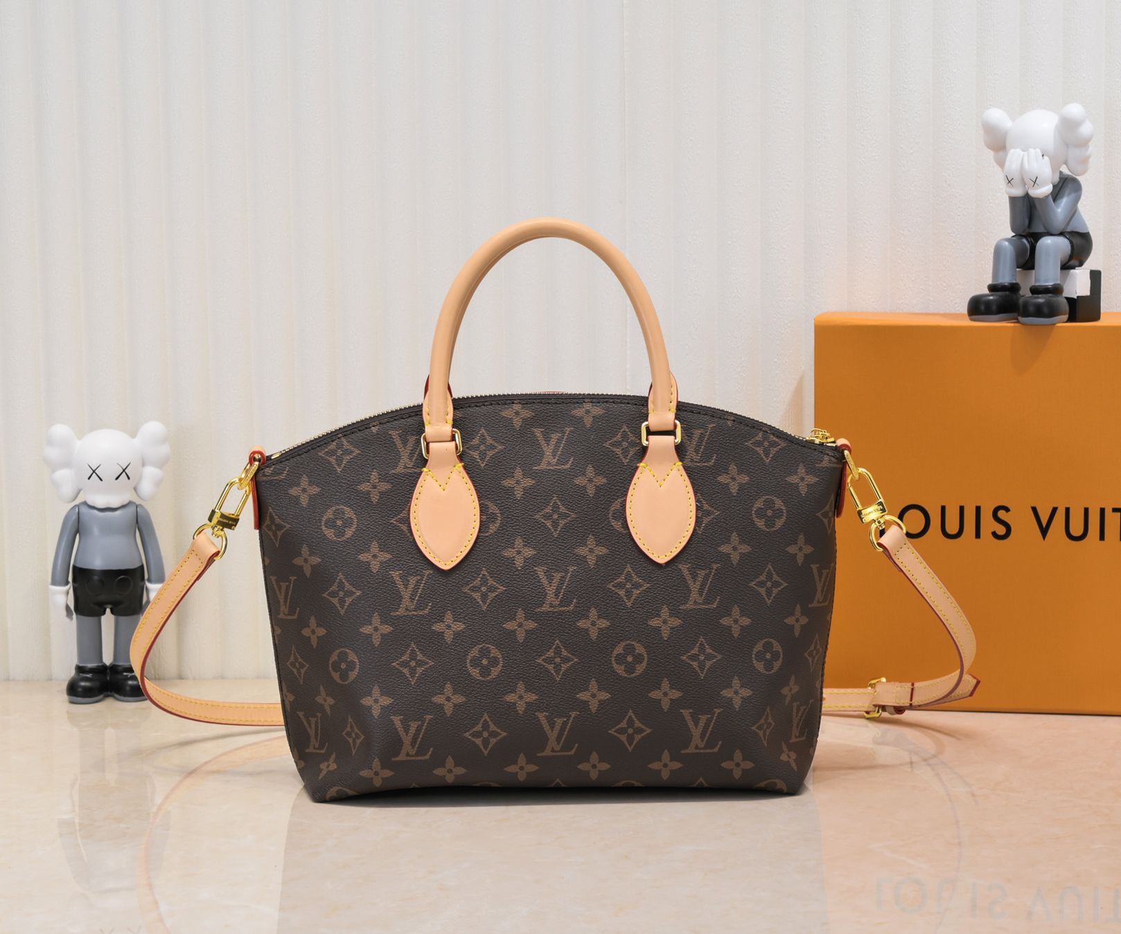 Monogram Zip Tote Bag