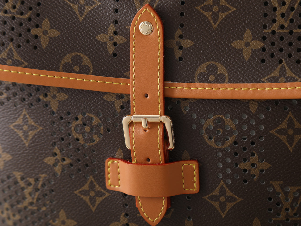 Monogram Grid Backpack