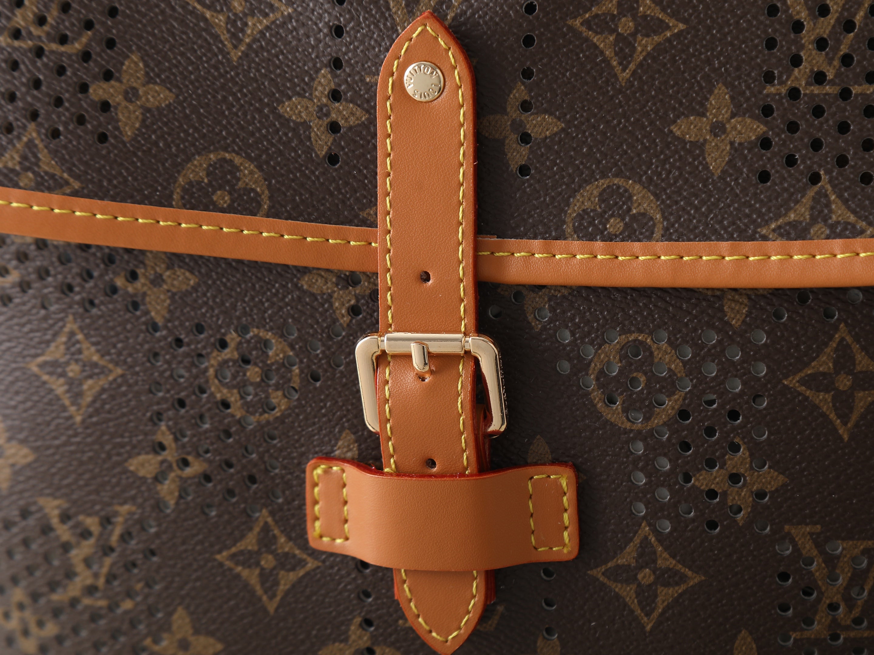Monogram Grid Backpack
