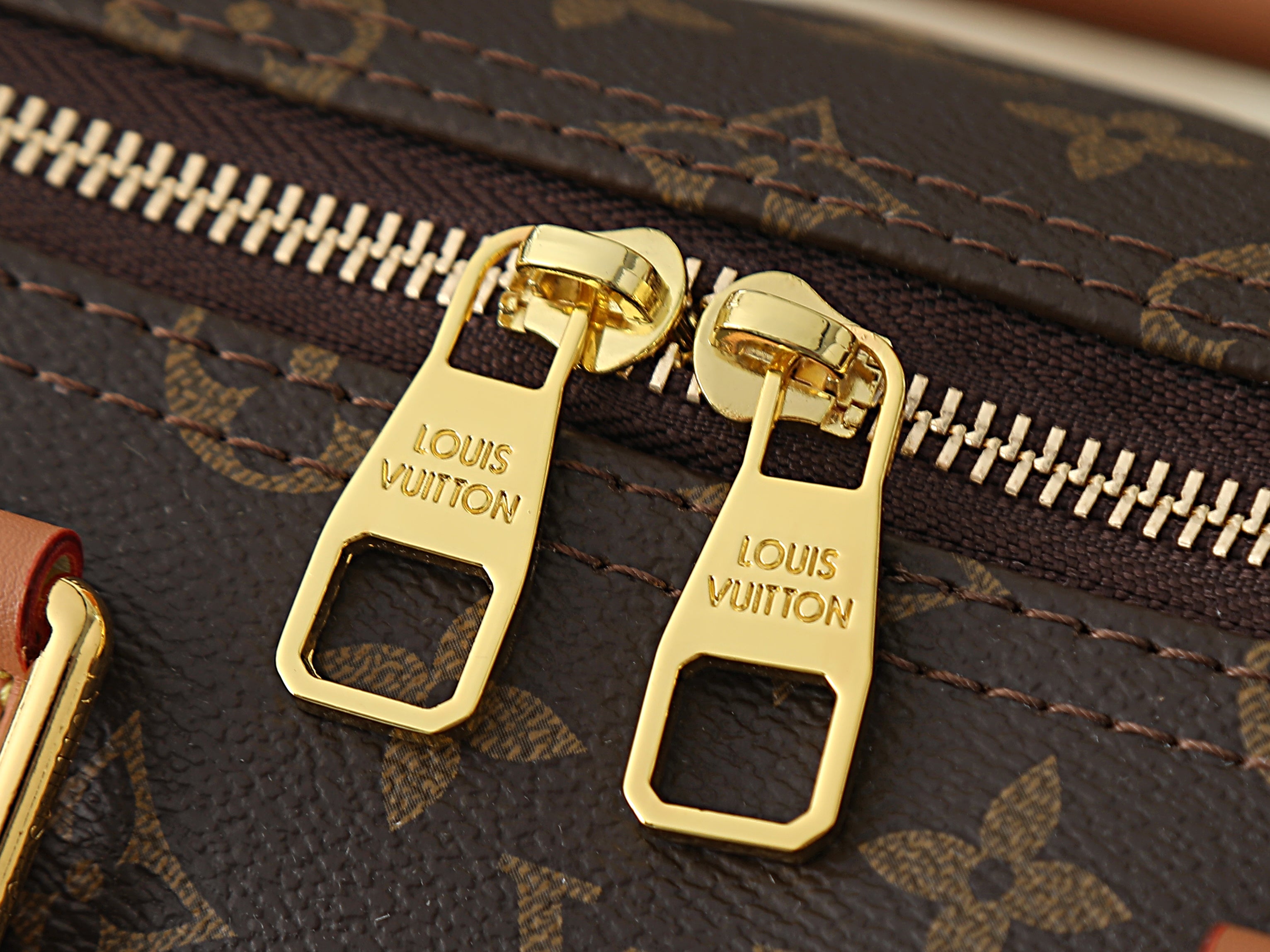 Coated Canvas Top Handle Bag