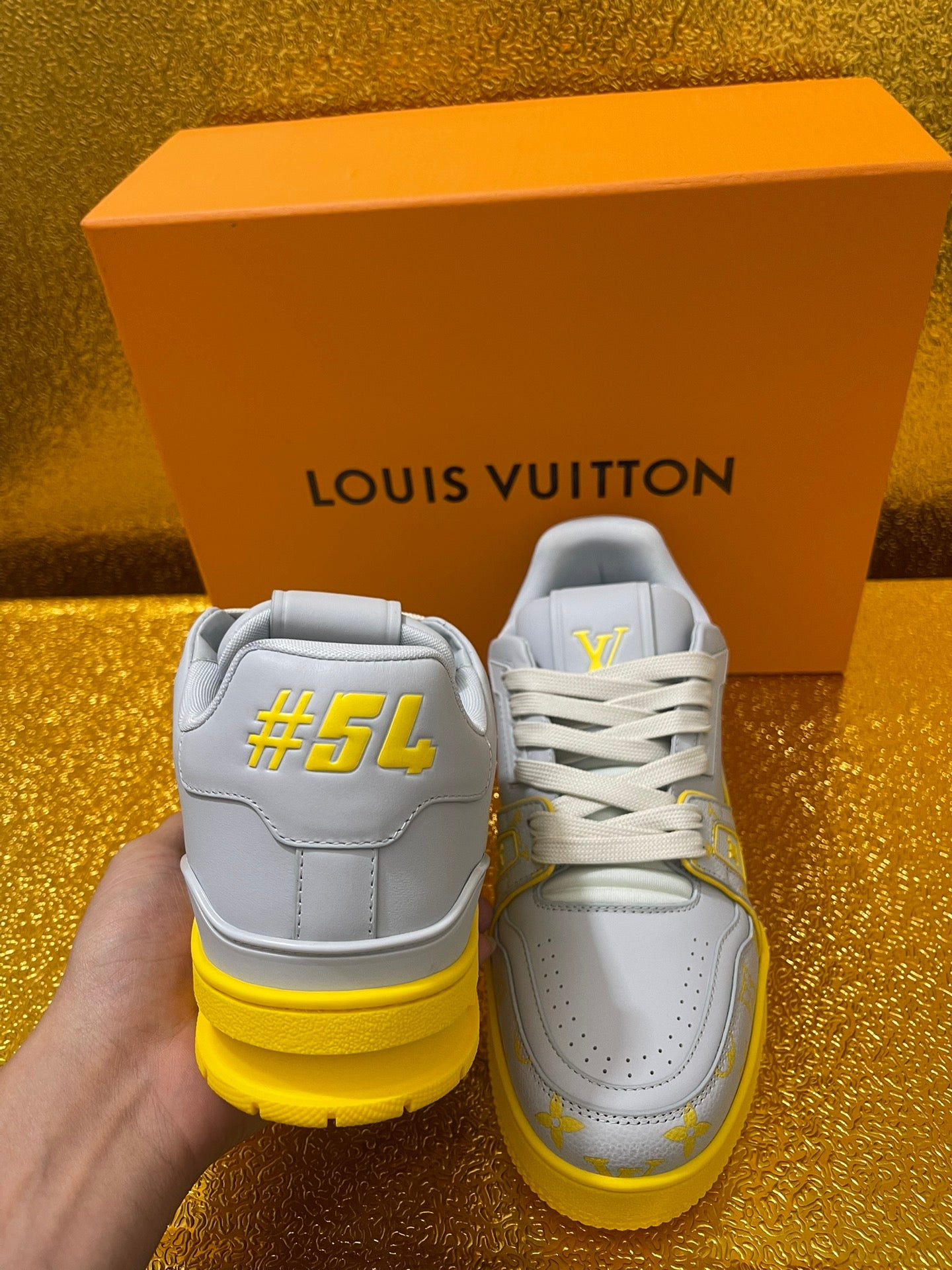 Embossed Couples Casual Sneakers