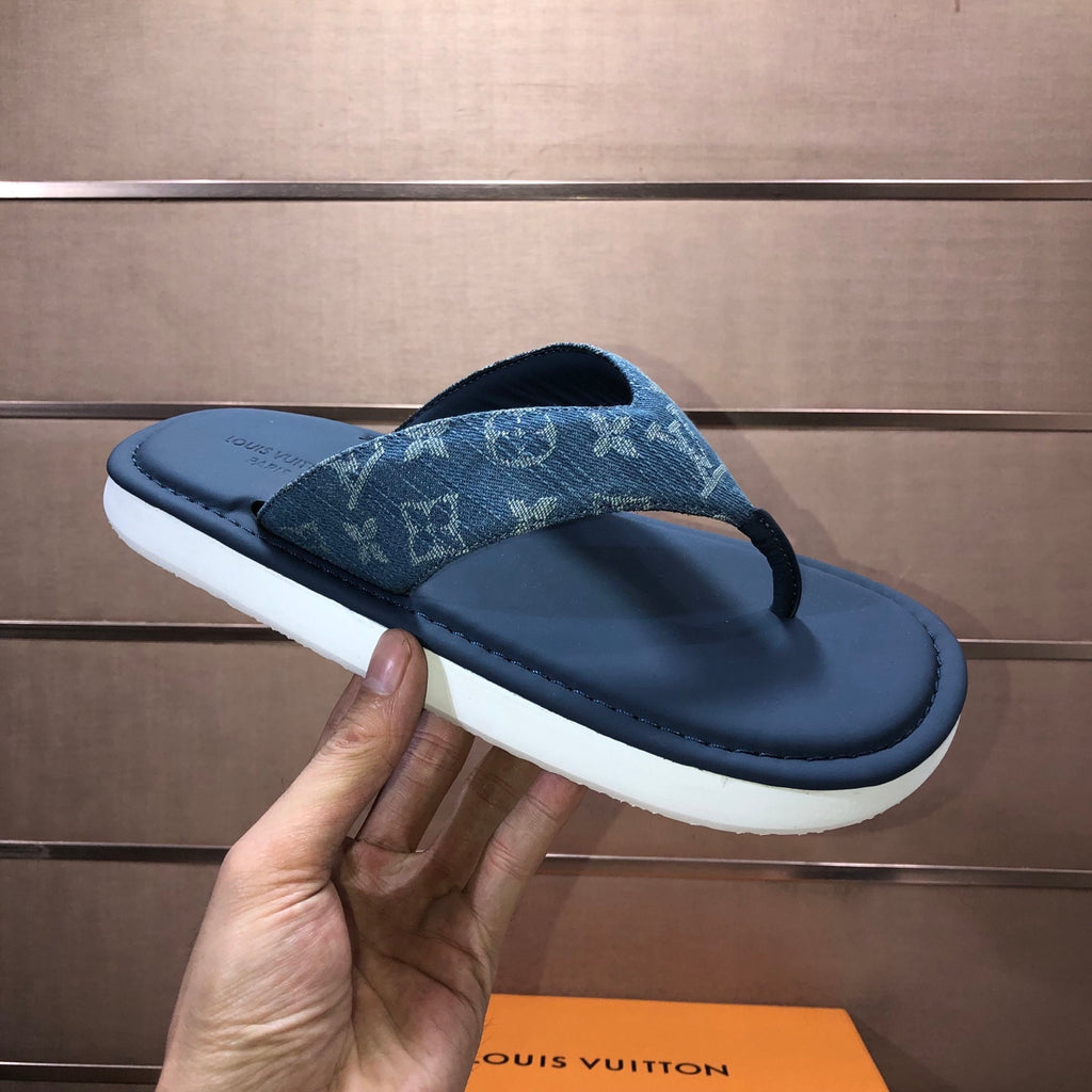 Premium Cowhide Leather Slides