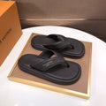 Premium Cowhide Leather Slides