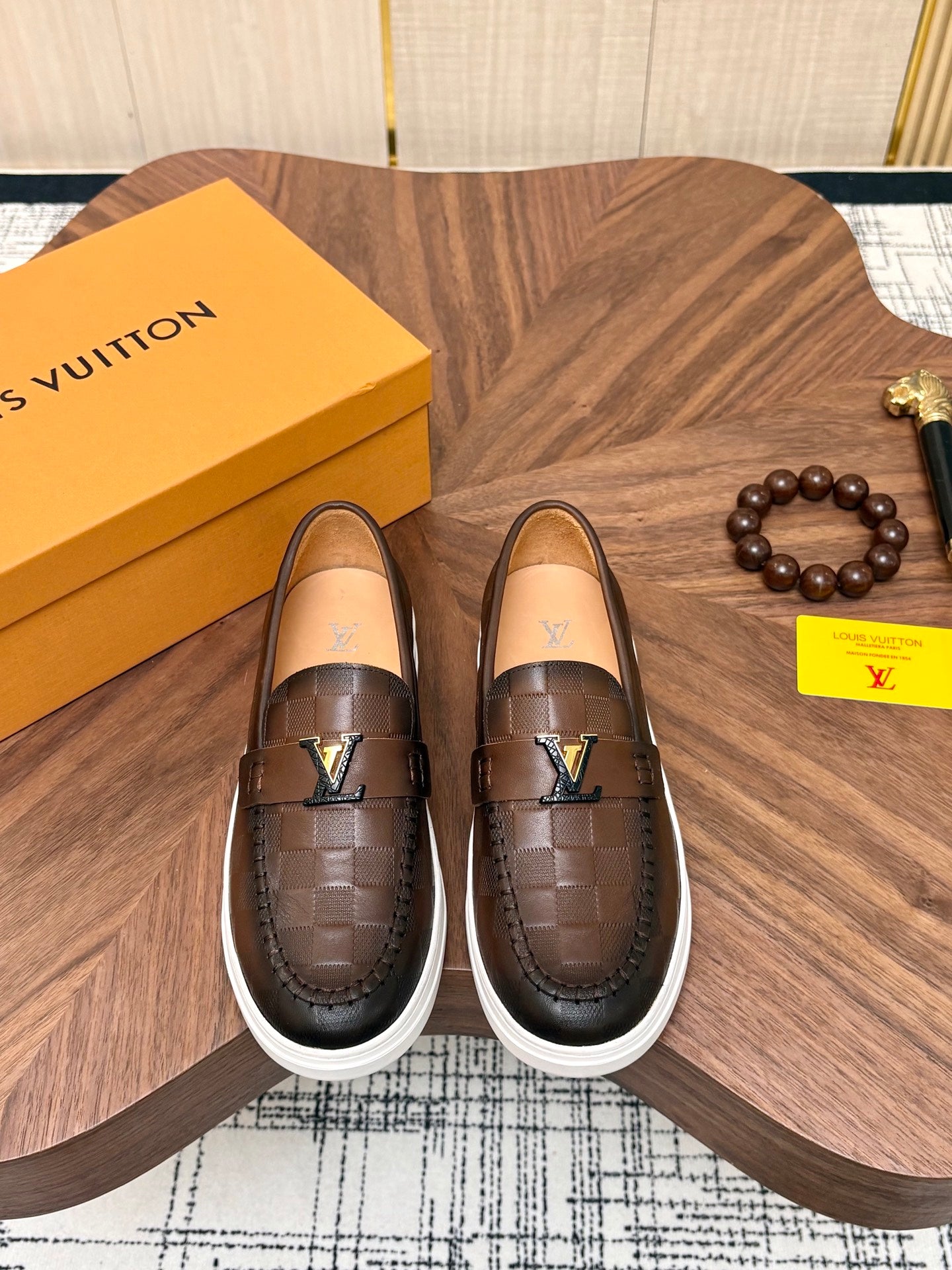 Water-Dyed Calfskin Classic Dress Shoes