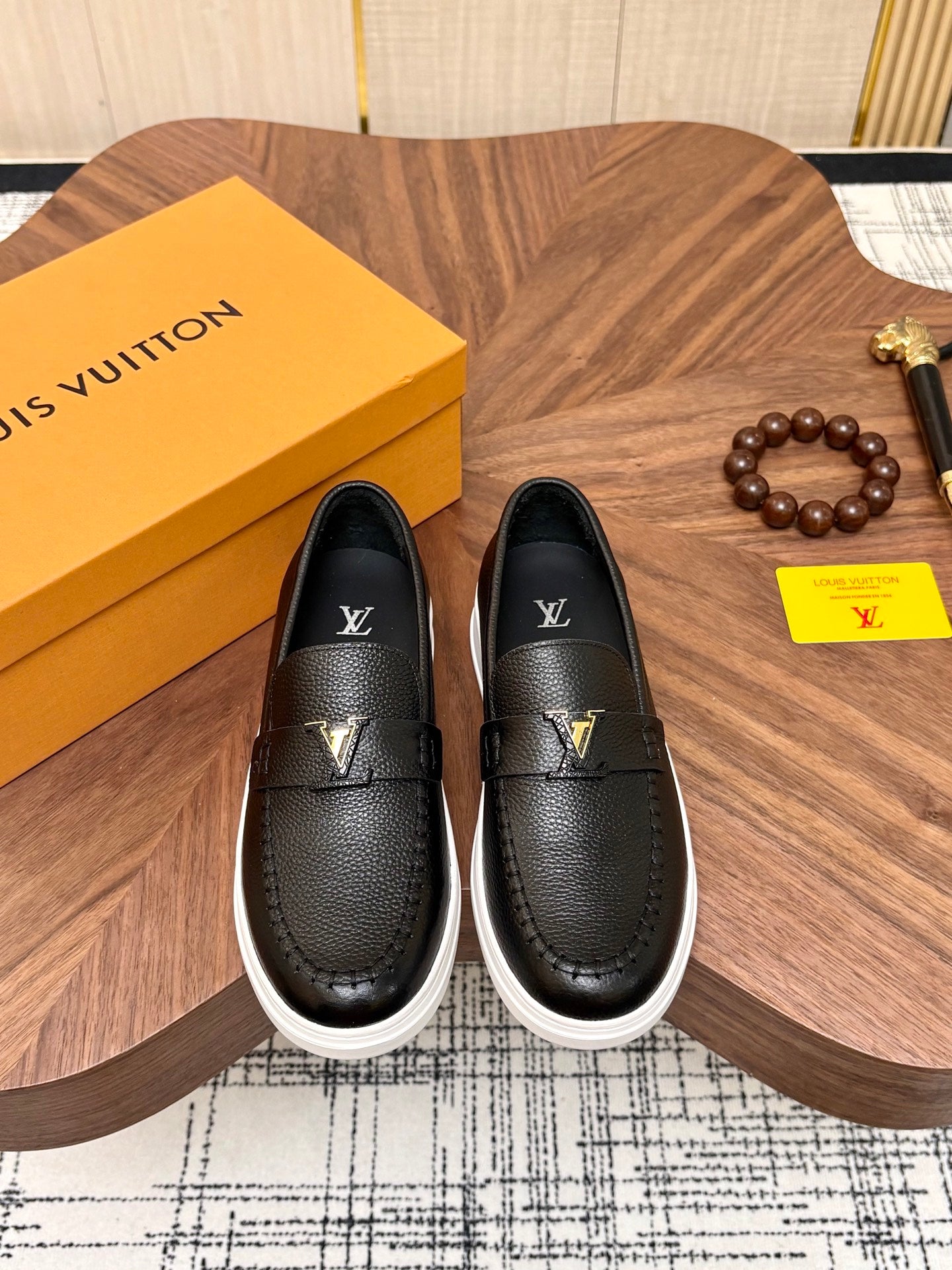 Water-Dyed Calfskin Classic Dress Shoes