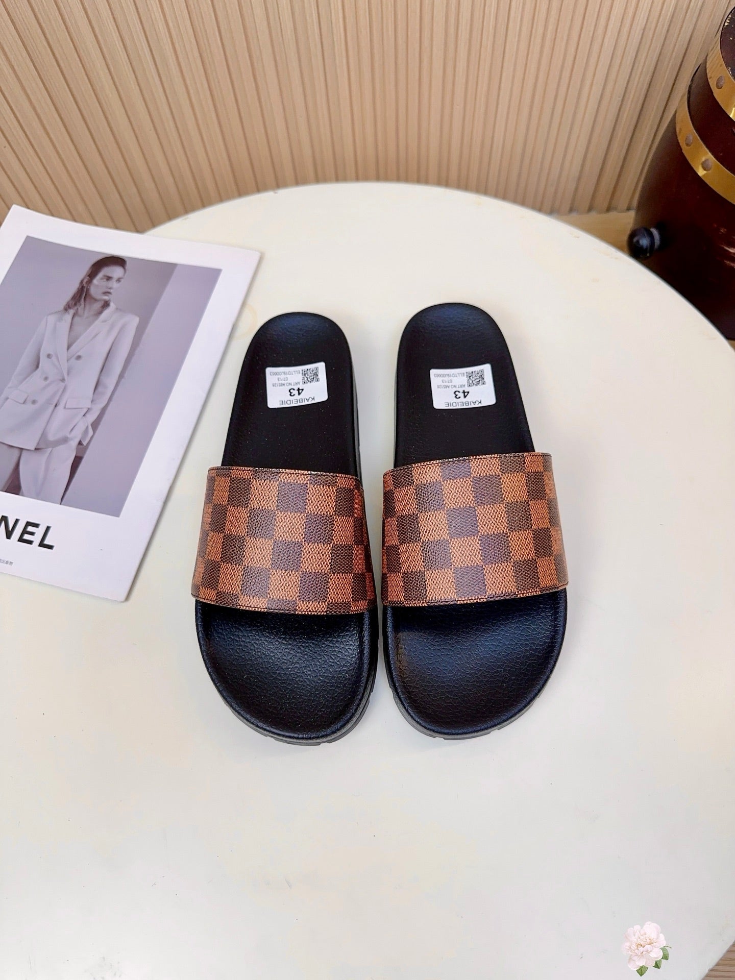 Checkerboard Monogram Platform Sneakers