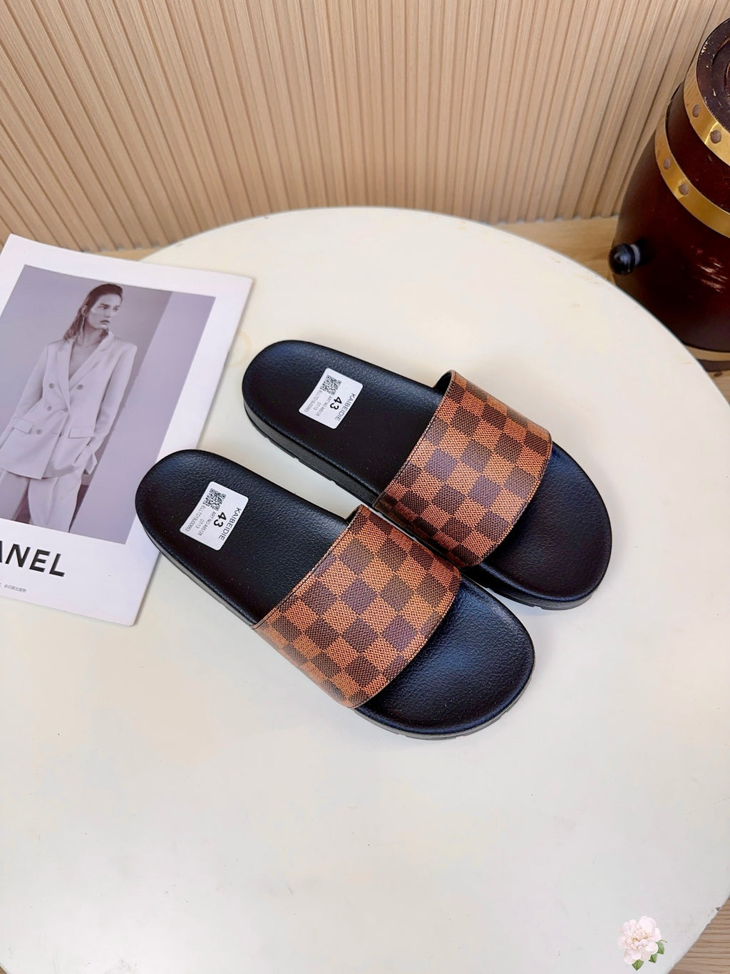 Checkerboard Monogram Platform Sneakers