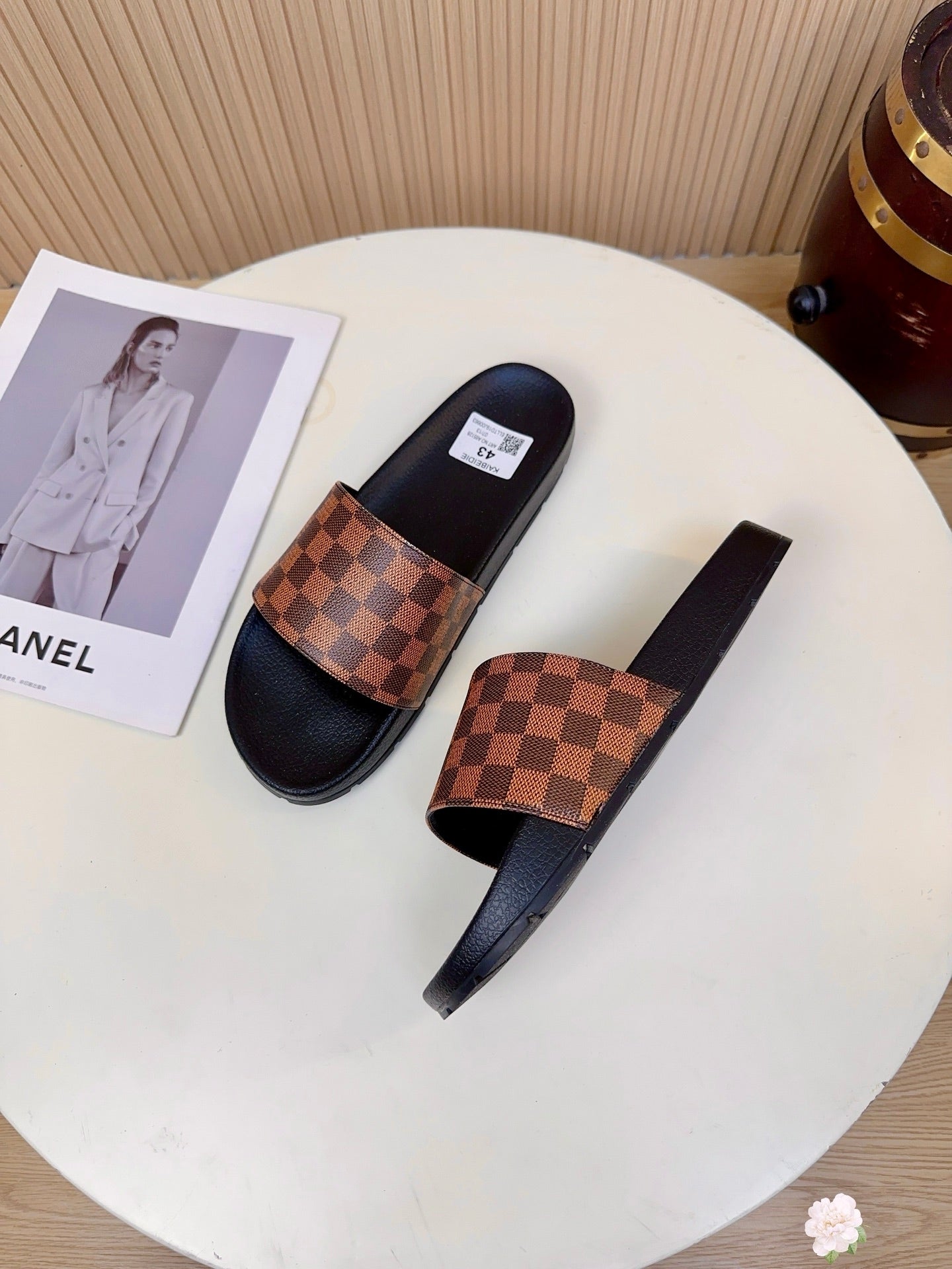 Checkerboard Monogram Platform Sneakers