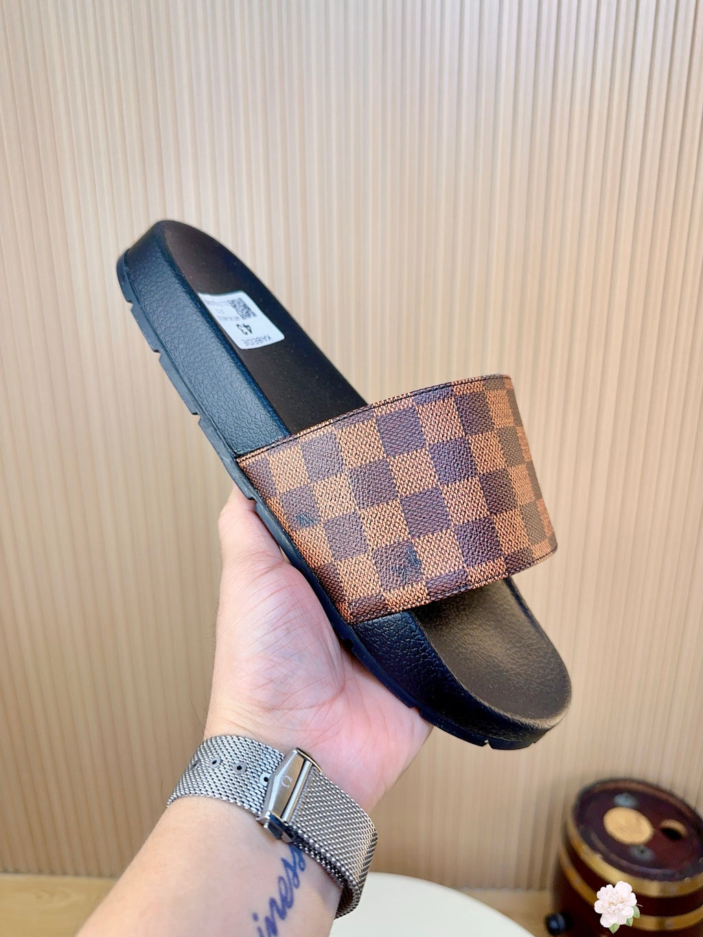 Checkerboard Monogram Platform Sneakers
