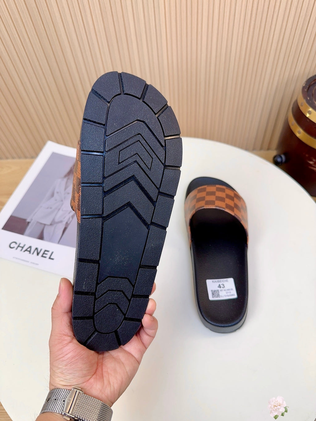 Checkerboard Monogram Platform Sneakers