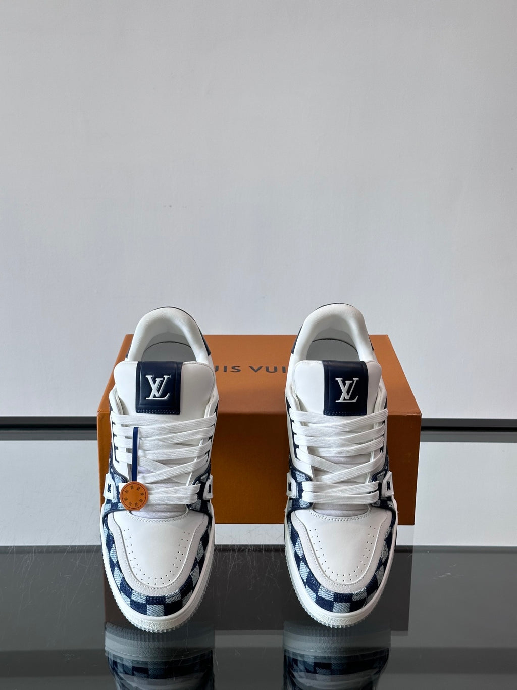 Signature Calfskin Trainer Sneakers