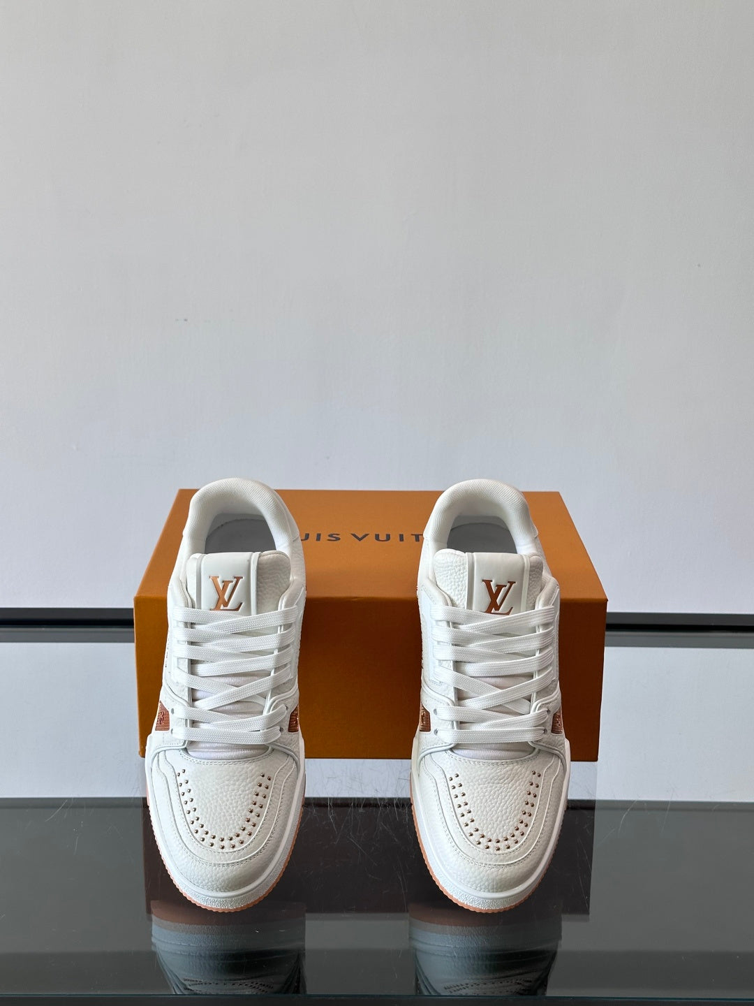 Signature Calfskin Trainer Sneakers