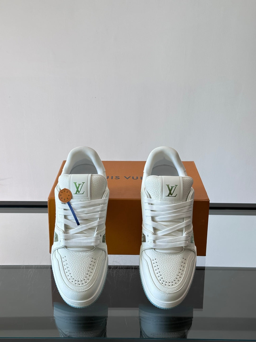 Signature Calfskin Trainer Sneakers