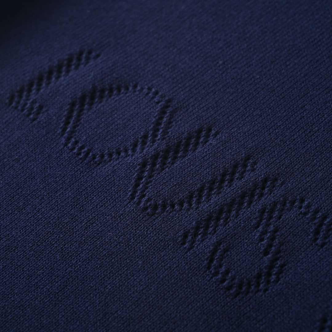 Open-Knit Monogram Jacquard Short Sleeve Tee
