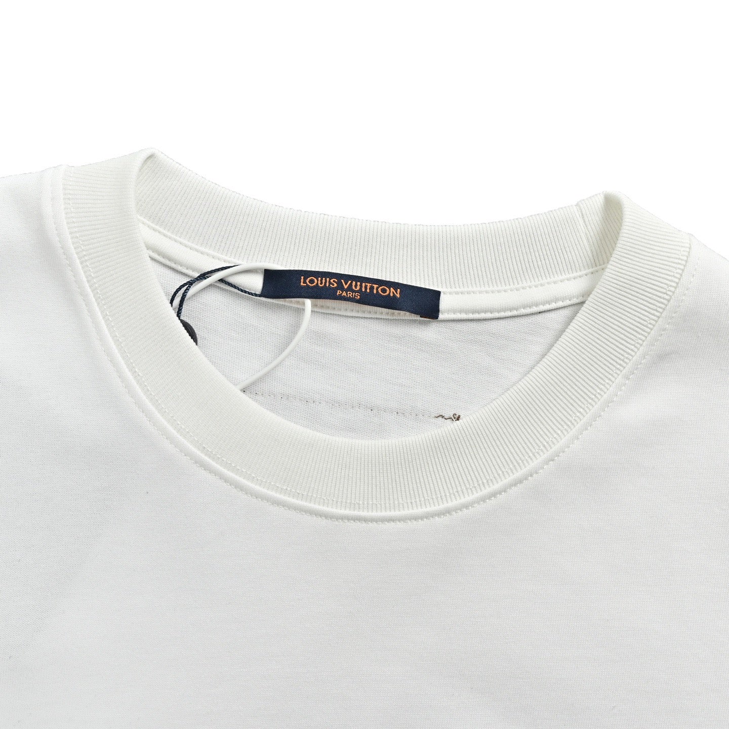 Beaded Logo Embroidered Short Sleeve Tee