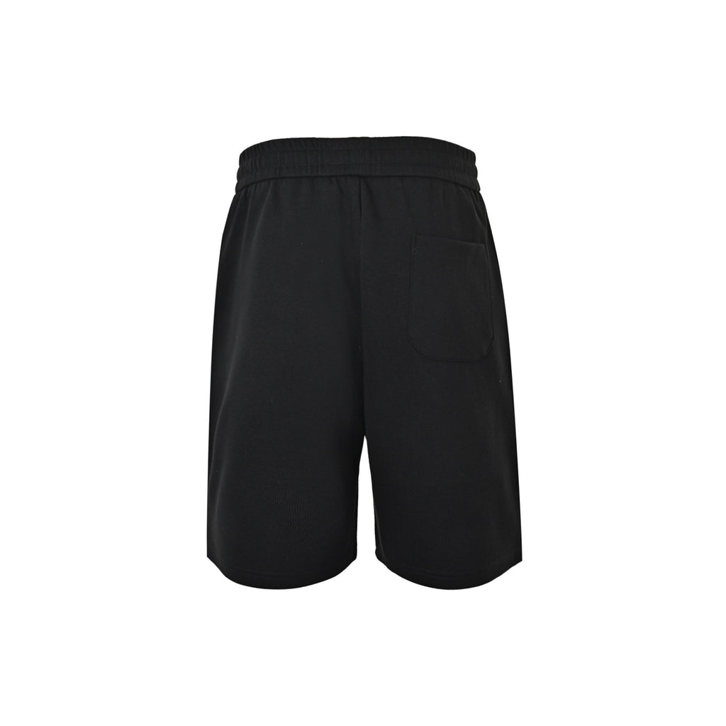 Embroidered Monogram Shorts