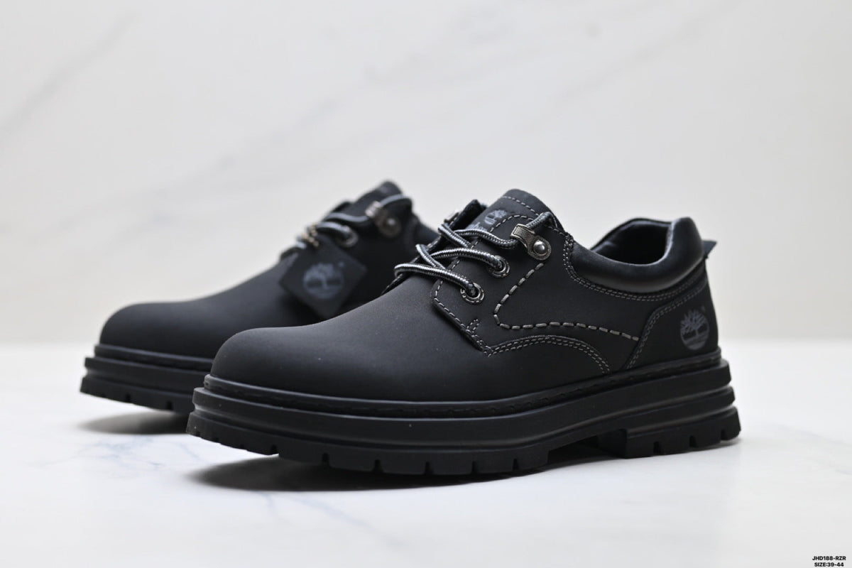 Timberland Black Premium Leather Oxford - detail image 4