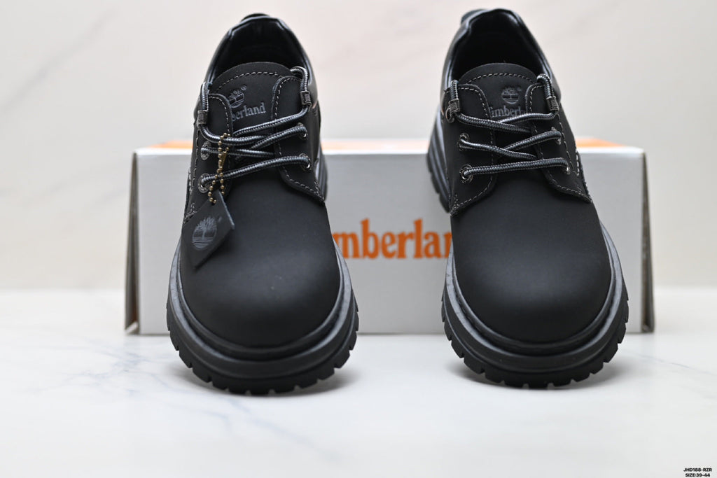 Timberland Black Premium Leather Oxford - detail image 7