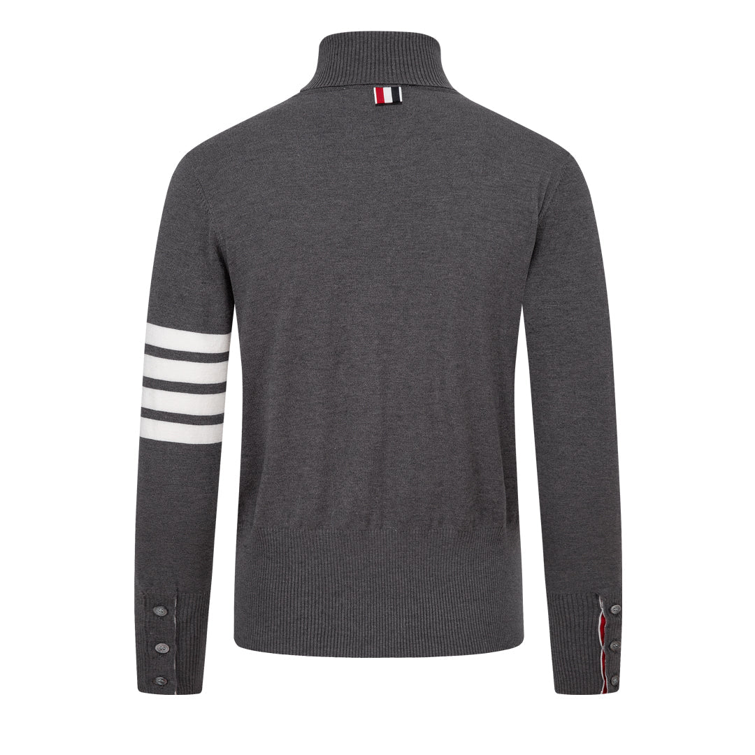 4 Bars Turtleneck Sweater  TREND