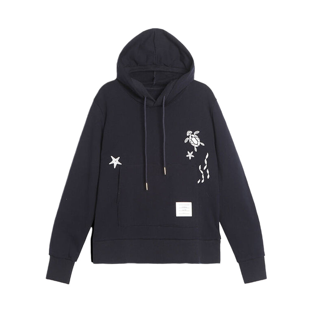Animal embroidery Hoodie  TREND