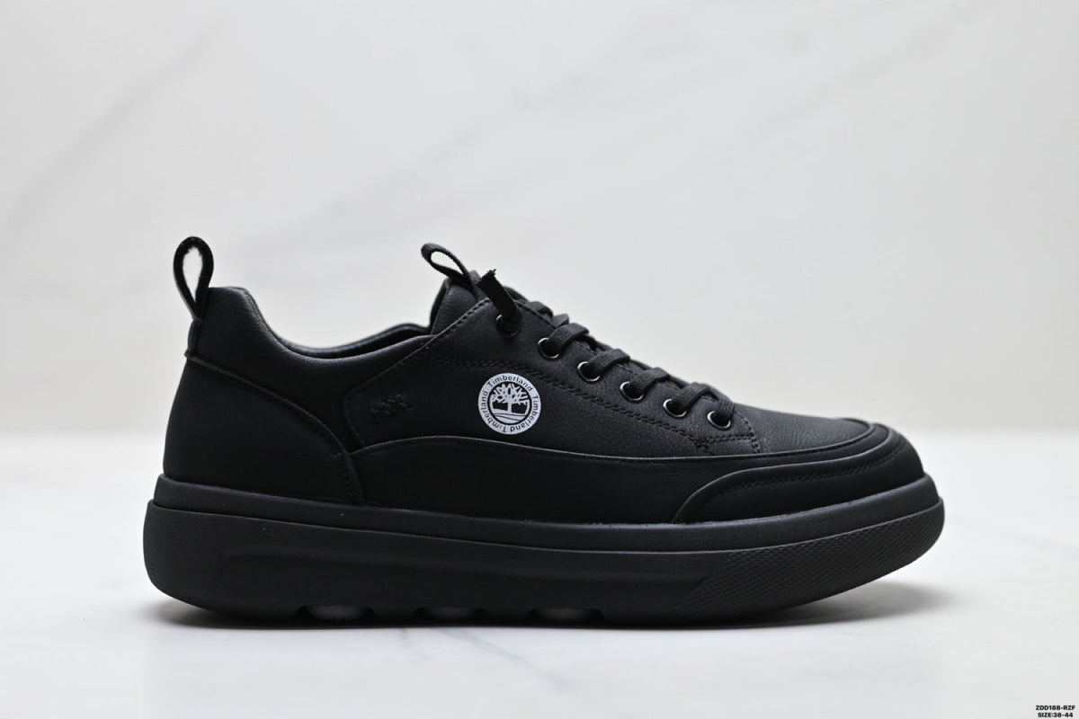 Timberland Black Comfort Low Sneaker - right-facing side profile main image