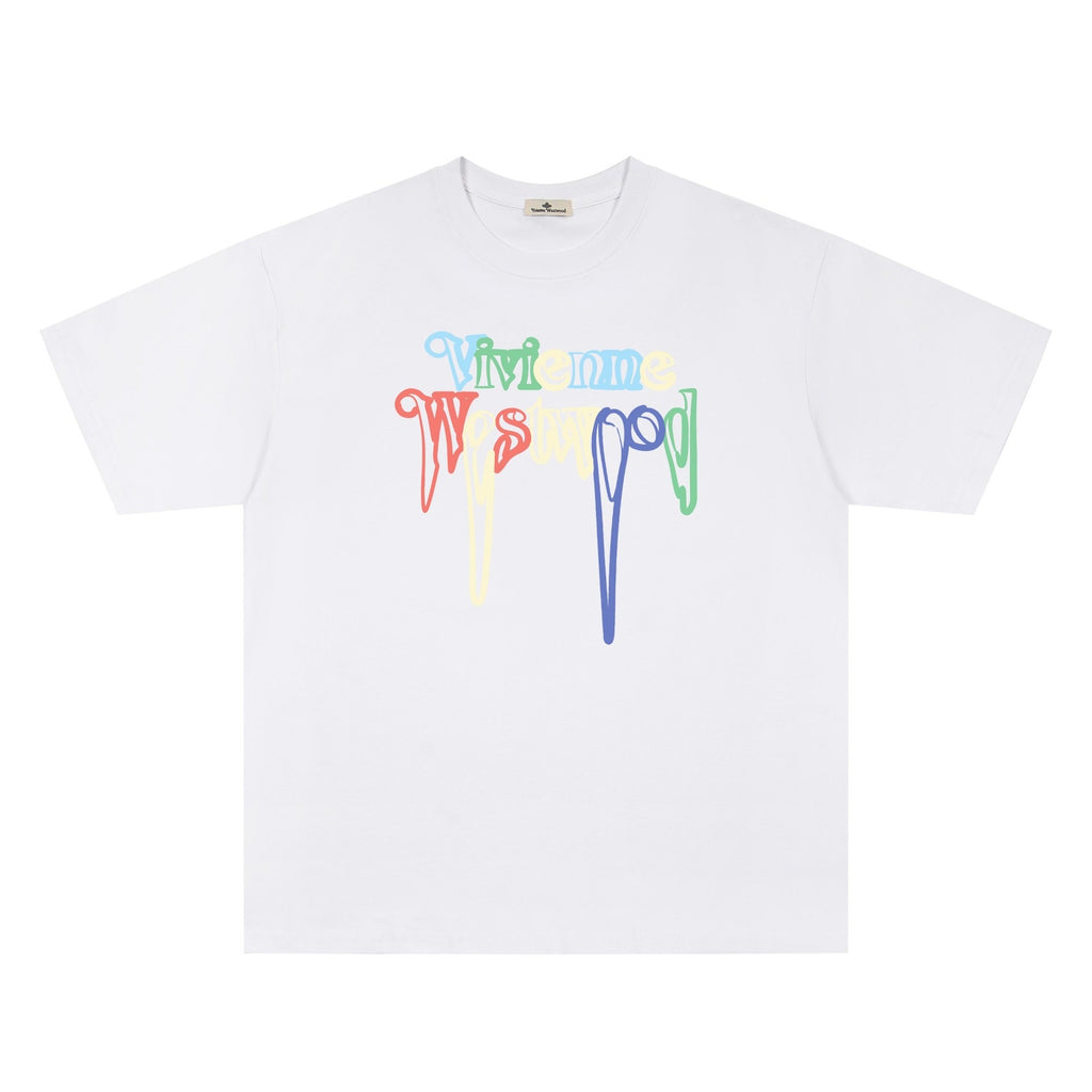 Vivienne Westwood Letter Print Crew-Neck T-Shirt