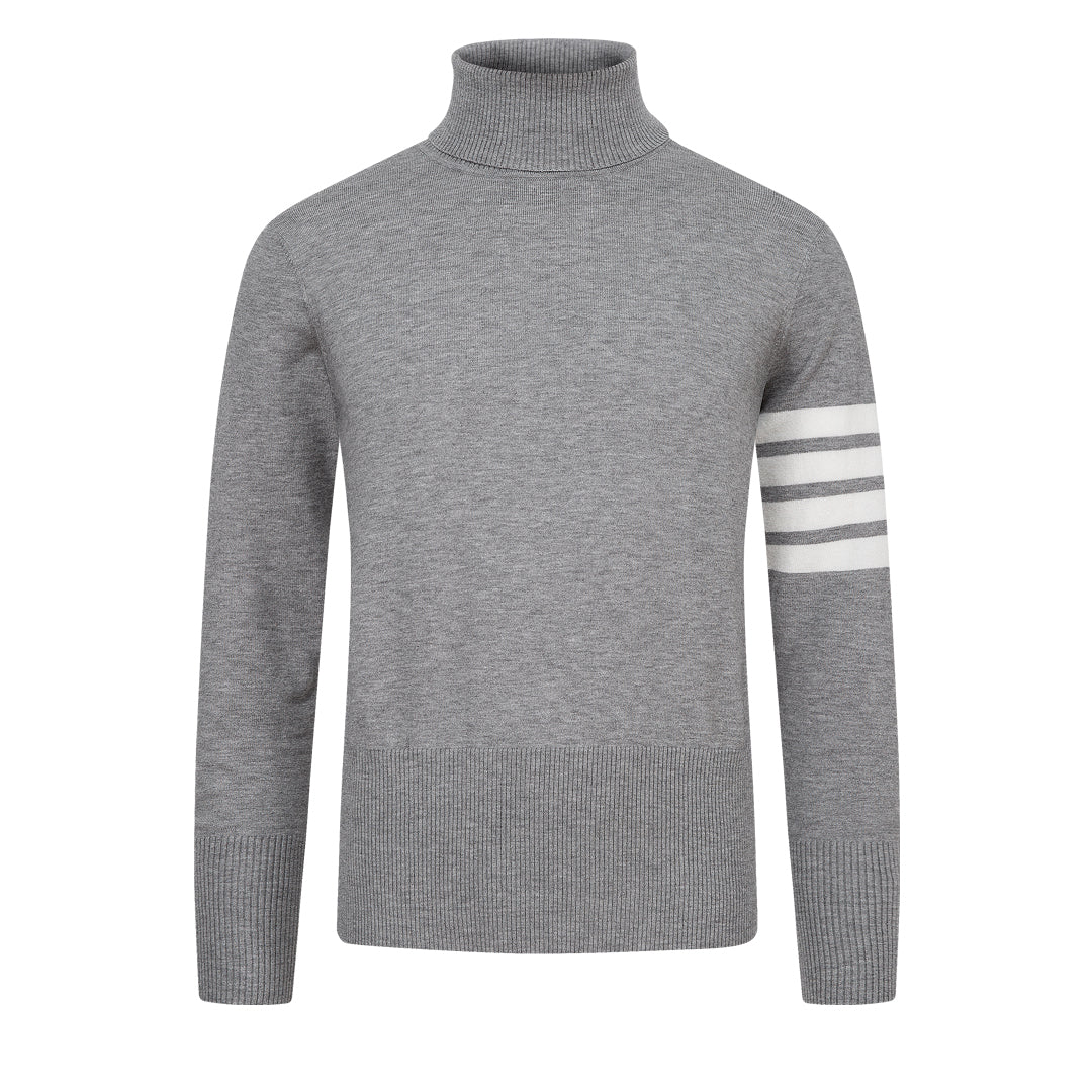4 Bars Turtleneck Sweater  TREND